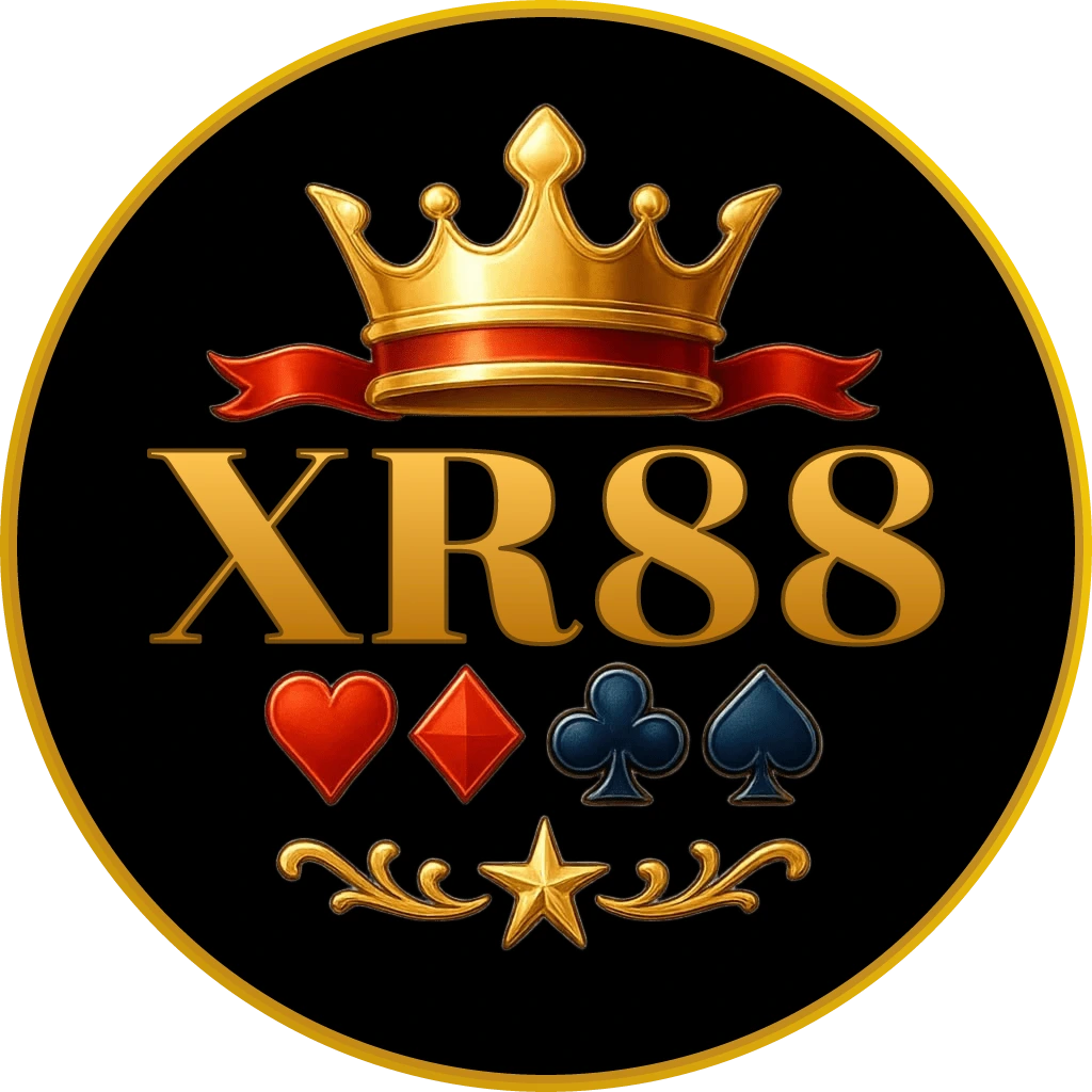 Smiling live casino dealer presenting a roulette table in a modern studio environment on XR88 Indonesia